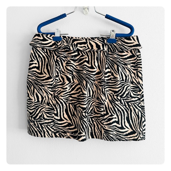 ★ NWT Wild Fable Animal Print Mini Skirt - Tan/Black ★ - Picture 7 of 14